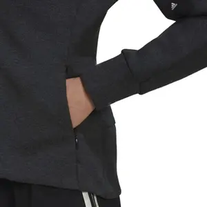 Figursyet sweatshirt med lynlås til kvinder adidas Mission Victory image-5