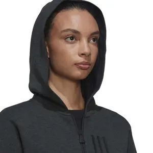 Figursyet sweatshirt med lynlås til kvinder adidas Mission Victory image-6
