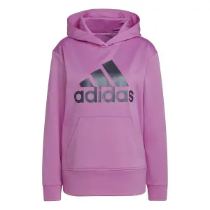 Felpa con cappuccio con logo grande da donna adidas Aeroready image-0