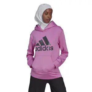 Felpa con cappuccio con logo grande da donna adidas Aeroready image-1