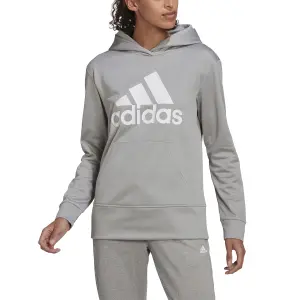Sudadera con capucha y logotipo grande de mujer adidas Aeroready image-2