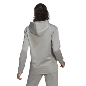 Sudadera con capucha y logotipo grande de mujer adidas Aeroready image-4