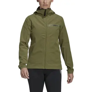 Casaco à prova de água para mulheres adidas Terrex Multi Soft Shell image-4