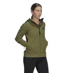 Casaco à prova de água para mulheres adidas Terrex Multi Soft Shell image-3