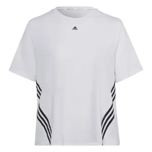 Camiseta de tres rayas para mujer adidas Train Icons GT image-3