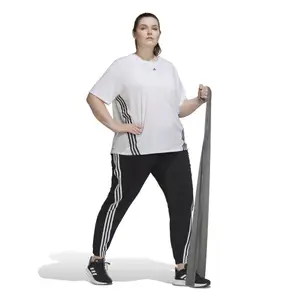 Camiseta de tres rayas para mujer adidas Train Icons GT image-2