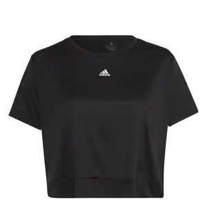 Camiseta corta holgada de mujer adidas Aeroready Studio GT image-3