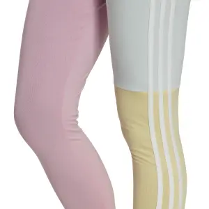 Leggings de algodón de 3 tiras para mujer adidas Essentials Colorblock image-5