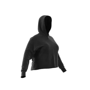 Figursyet sweatshirt med lynlås til kvinder adidas Mission Victory GT image-1