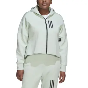 Figursyet sweatshirt med lynlås til kvinder adidas Mission Victory GT image-2