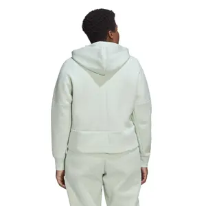 Figursyet sweatshirt med lynlås til kvinder adidas Mission Victory GT image-3