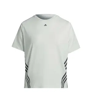 Camiseta de tres rayas para mujer adidas Train Icons image-3