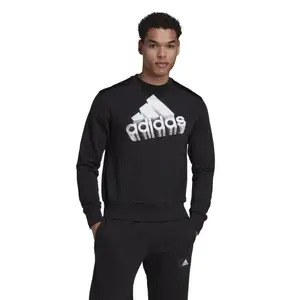 Sweatshirt i fleece adidas Essentials Brand Love image-1