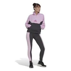 Felpa con cappuccio e collant da donna adidas image-4