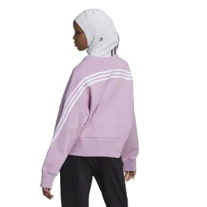 Felpa donna con collo a camicia adidas ALL SZN image-4