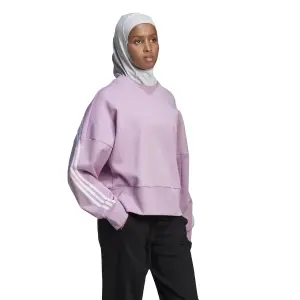 Felpa donna con collo a camicia adidas ALL SZN image-3