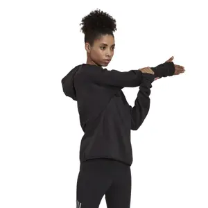 Hoodie Damen adidas Run Icons Made with Nature Comfy Run image-4