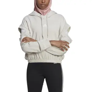 3-Streifen-Sweatshirt mit ausgeschnittenen Details Frau adidas Hyperglam image-2