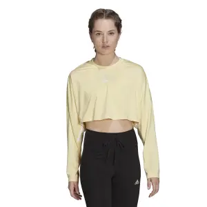 Leichtes, übergroßes 3-Streifen-Sweatshirt für Frauen adidas Hyperglam Cut image-1