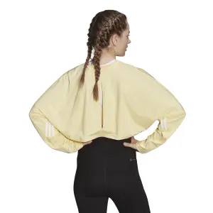 Leichtes, übergroßes 3-Streifen-Sweatshirt für Frauen adidas Hyperglam Cut image-3