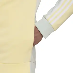 Felpa in pile con zip adidas Essentials Colorblock image-6