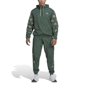 Celý potištěný tkaný sportovní oblek adidas image-4