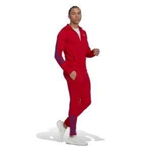 Tuta con zip slim-fit adidas image-6