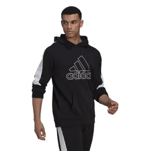 Sweatshirt med hætte og broderet badge adidas Future Icons image-3