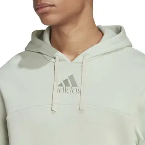 Fleece-sweatshirt med hætte adidas Studio Lounge image-5
