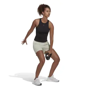 Camiseta de tirantes para mujer adidas HIIT 45 Seconds Fitted image-5