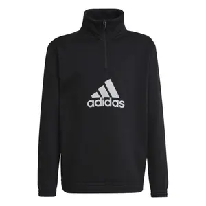 Træningsdragt i fleece med børnemærke adidas image-2