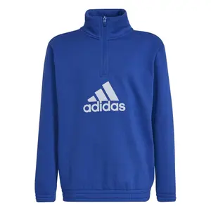 Træningsdragt i fleece med børnemærke adidas image-2