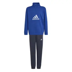 Træningsdragt i fleece med børnemærke adidas image-0