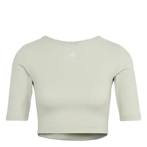 Camiseta de tirantes de mujer con la espalda abierta adidas Aeroready Studio image-0
