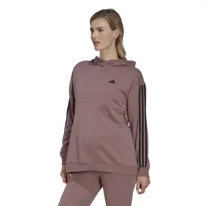 3-stribet bomuldssweatshirt til kvinder adidas Essentials image-4