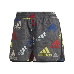 Pantalón corto deportivo de tres rayas mujer adidas Brand Love image-0
