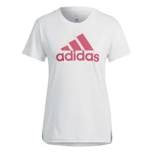 Camisa desportiva feminina de 3 riscas adidas Brand Love image-1