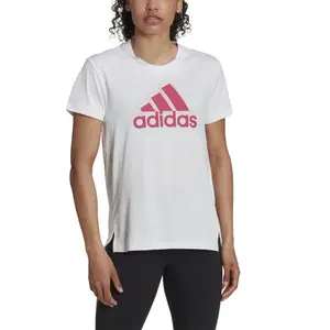 Camisa desportiva feminina de 3 riscas adidas Brand Love image-3
