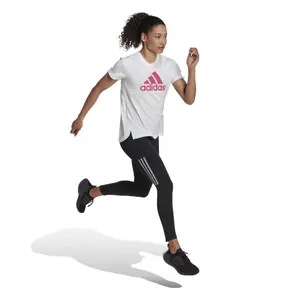 Camisa desportiva feminina de 3 riscas adidas Brand Love image-5