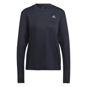 Camiseta deportiva de manga larga de 3 rayas para mujer adidas Brand Love image-3