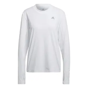 Camiseta deportiva de manga larga de 3 rayas para mujer adidas Brand Love image-3