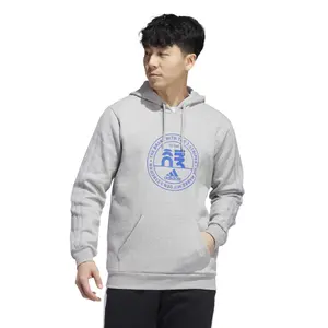 Hooded sweatshirt adidas Basics Emblem Graphic image-1