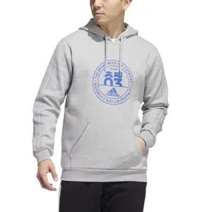 Hooded sweatshirt adidas Basics Emblem Graphic image-2