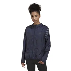 Vandtæt jakke med 3 striber til kvinder adidas Run icon image-1