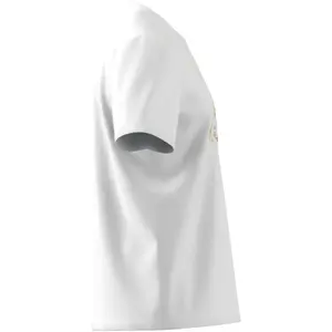 Camiseta gráfica con distintivo deportivo de aluminio líquido adidas image-4