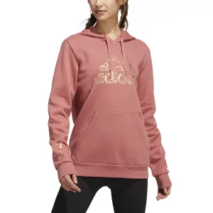 Grafisches Kapuzensweatshirt Frau adidas Holiday Lights image-3