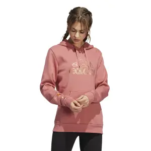 Grafisches Kapuzensweatshirt Frau adidas Holiday Lights image-2