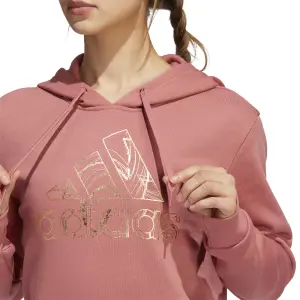 Grafisches Kapuzensweatshirt Frau adidas Holiday Lights image-5