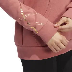 Grafisches Kapuzensweatshirt Frau adidas Holiday Lights image-6