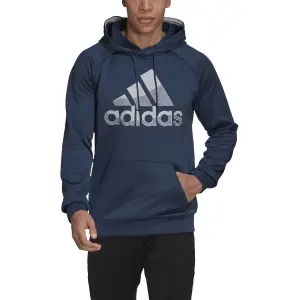 Hooded sweatshirt met groot logo adidas Aeroready Game and Go image-3